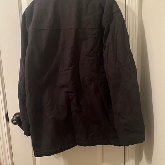 WALLS Workwear Mens Lined Heavy WorkWear Jacket Work Size Large Black - Picture 15 of 15